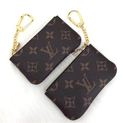 fake louis vuitton keychain|authentic Louis Vuitton key pouch.